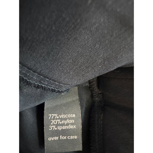 The Limited Womens Navy Blue Stretch Pants Size 18W exact stretch ankle - Picture 5 of 6